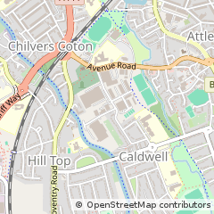 Map of Nuneaton