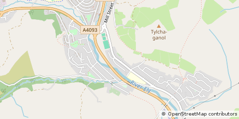 Map of Porth