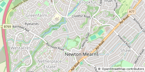 Map of Glasgow