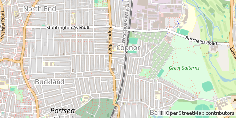 Map of Portsmouth