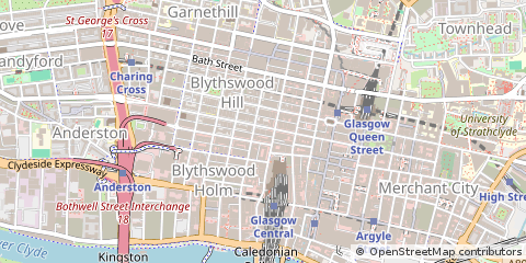 Map of Glasgow