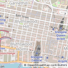 Map of Glasgow