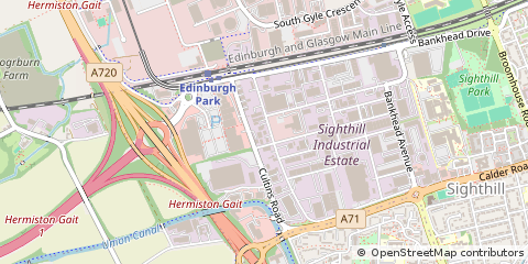 Map of Edinburgh