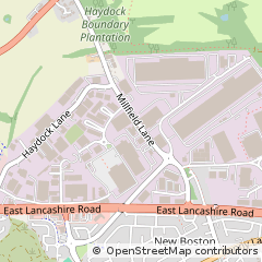 Map of ST. Helens, St Helens