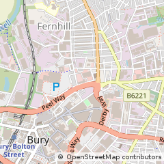 Map of Bury