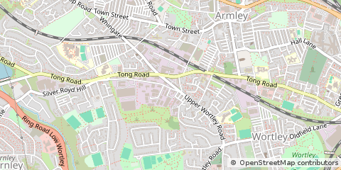 Map of Leeds