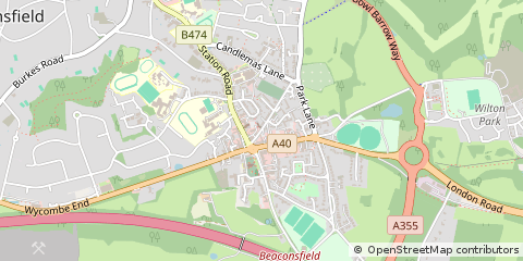 Map of Buckinghamshire