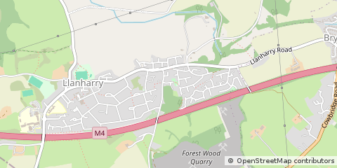 Map of Pontyclun