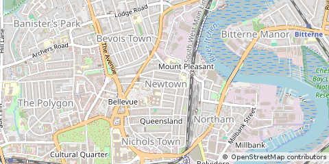 Map of Southampton