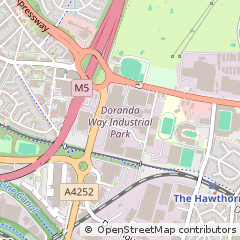 Map of West Bromwich, West Midlands