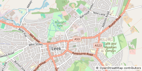 Map of Leek