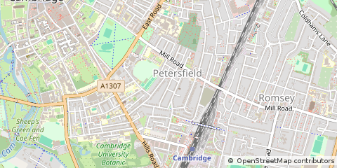 Map of Cambridge