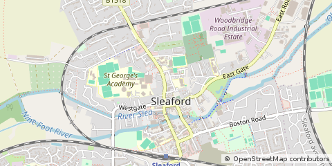 Map of Sleaford