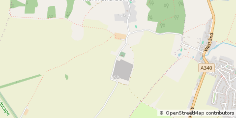 Map of Tadley, Hampshire