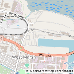 Map of Grimsby, North East Lincolnshire
