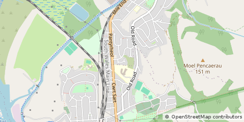 Map of Neath