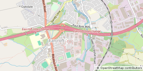 Map of Darwen