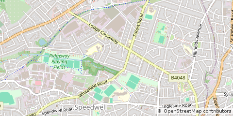 Map of Bristol, Avon