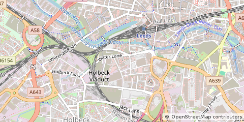 Map of Leeds
