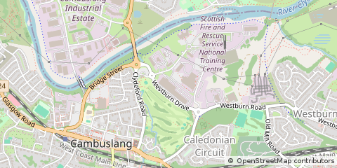 Map of Glasgow