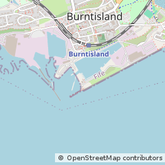 Map of Burntisland, Fife