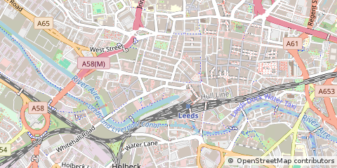 Map of Leeds