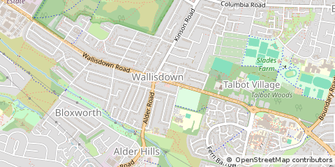 Map of Poole