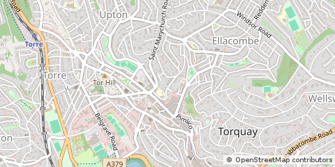 Map of Torquay