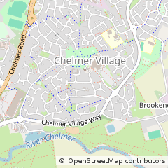Map of Chelmsford, Essex
