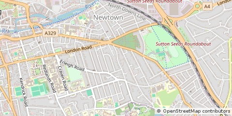 Map of Reading