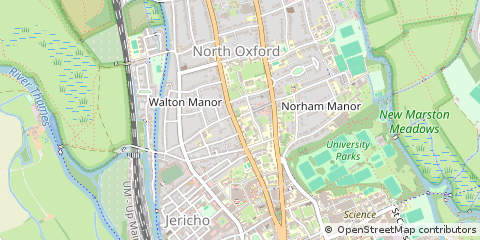 Map of Oxford