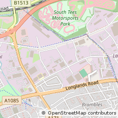 Map of Middlesbrough