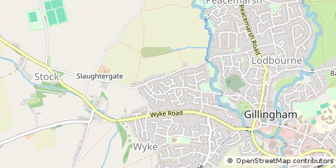 Map of Gillingham