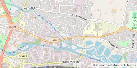 Map of Newbury
