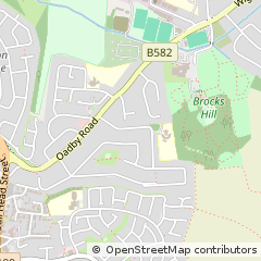 Map of Wigston