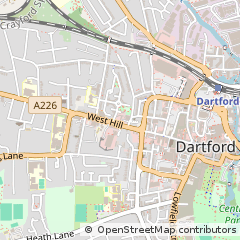 Map of Dartford