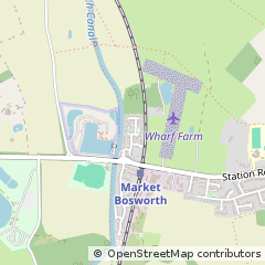 Map of Nuneaton, Warwickshire