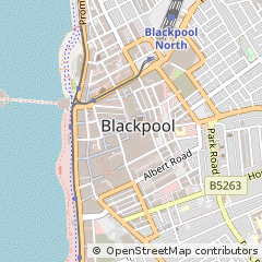 Map of Blackpool