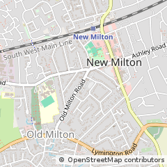 Map of NEW Milton, Hampshire