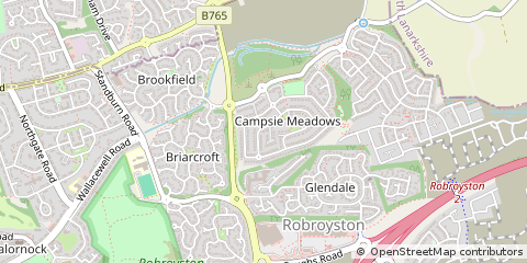 Map of Glasgow