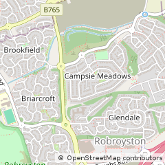 Map of Glasgow