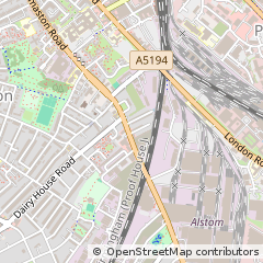 Map of Derby