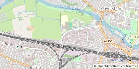 Map of Reading
