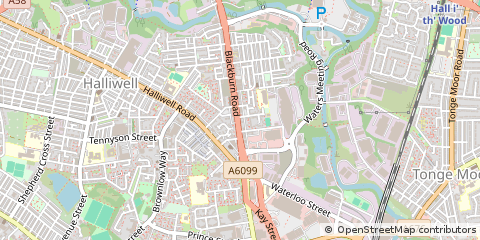 Map of Bolton