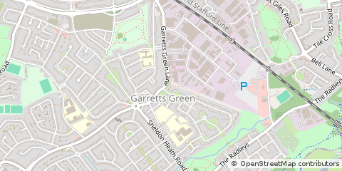 Map of Birmingham