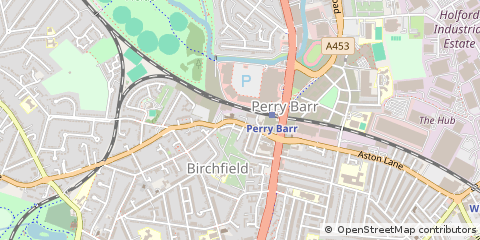 Map of Birmingham