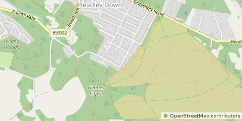 Map of Bordon