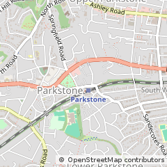 Map of Poole, Dorset