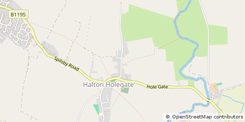 Map of Spilsby