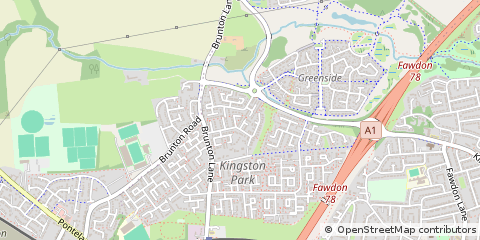 Map of Newcastle Upon Tyne